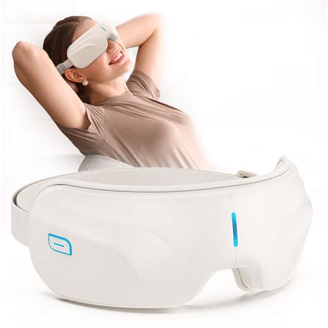 Nexpure Eye Massager Heated Eye Mask With Bluetooth Musiccompressionsmart Eye Massager To