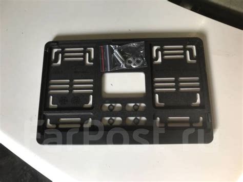 Номерные рамки для гос номера нового образца 290х170 50шт купить в ...