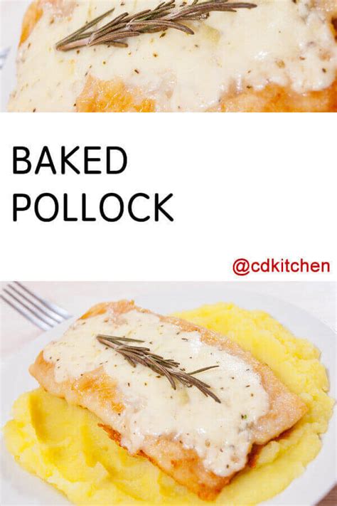 Baked Pollock Recipe | CDKitchen.com