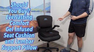 Visit Our Online Shop Back Cushion Gel Infused Lumbar Support