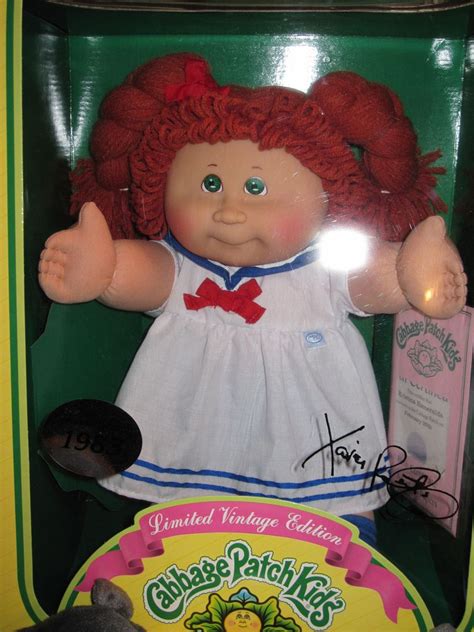 Vintage Edition Cabbage Patch Kid Cabbage Patch Kids Dolls Cabbage