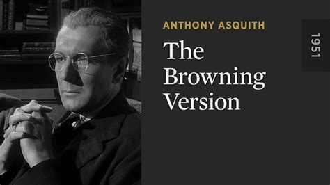 The Browning Version - The Criterion Channel