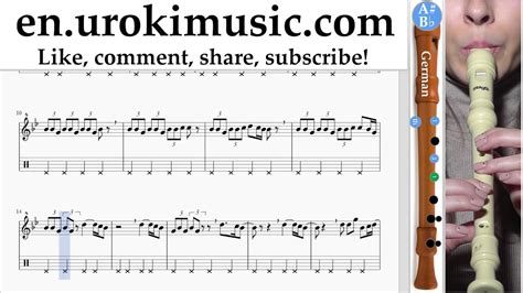 Recorder Lessons G Kesha Praying Sheet Music Tutorial Um I352 Youtube