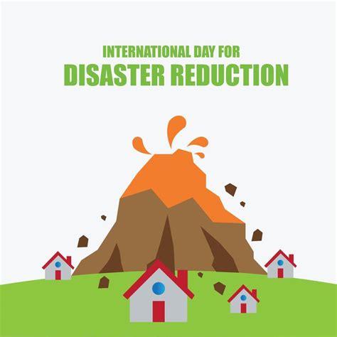 International Day For Disaster Reduction Vector Simple And Elegant