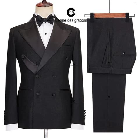 Ternos Masculinos Cenne Des Graoom Tuxedo Elegante Para Homens