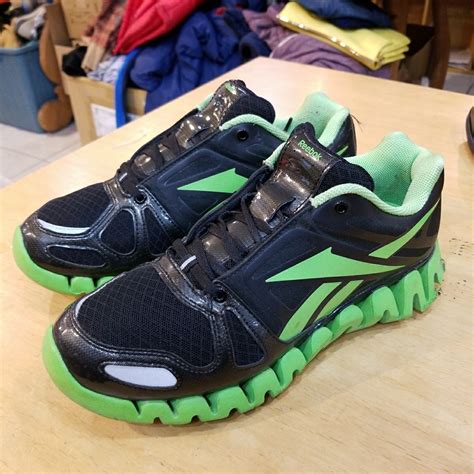 Reebok Zigtech リーボック ジグテック ランニングシューズ 255㎝ ブラック 軽量 モデル255cm｜売買された