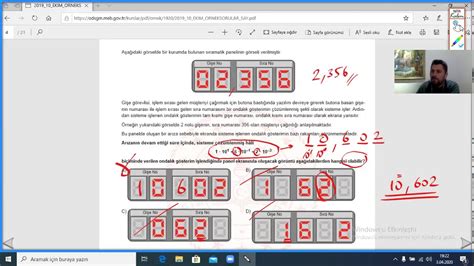 Lgs Matematİk Ekİm Ayi Örnek Soru ÇÖzÜmlerİ Youtube