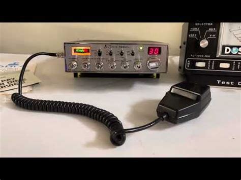 Cobra Gtl Am Ssb Cb Radio Demo Youtube