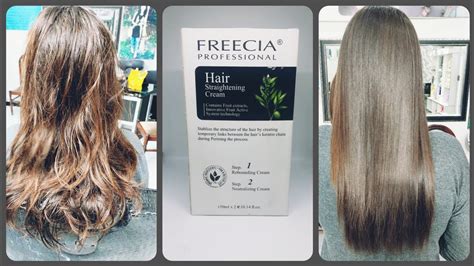 Freecia Professional Hair Straightening Cream How To Do Hair