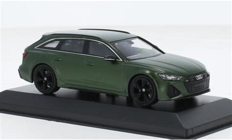 Miniature Audi Rs Minichamps Avant Matt Verte Voiture