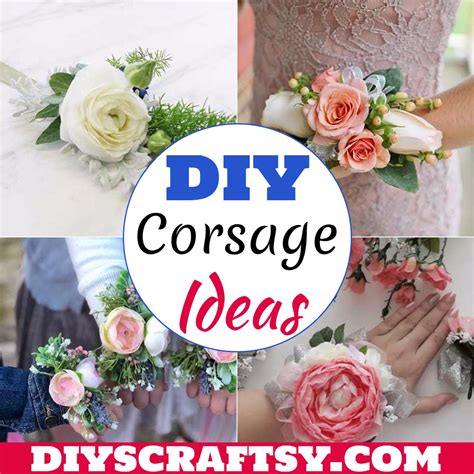 14 DIY Corsage Ideas For Home Decor - DIYsCraftsy