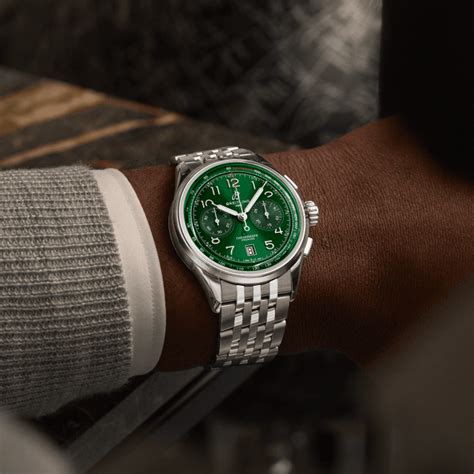 Premier B Chronograph Stainless Steel Green Ab L A