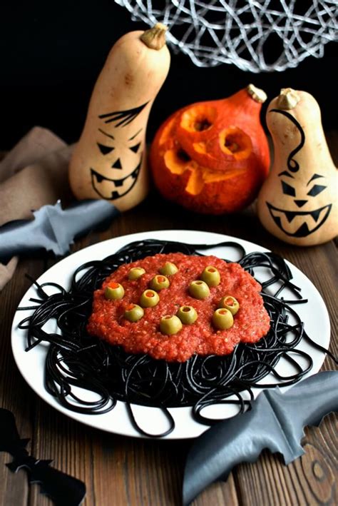 Halloween Spaghetti Recipe - Cook.me Recipes