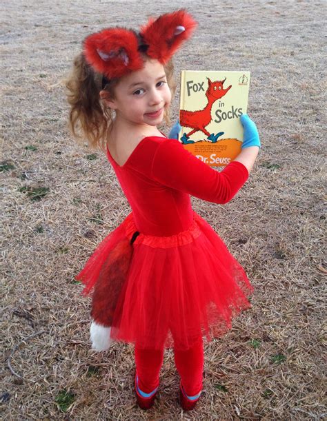 Dr Seuss Day Fox In Socks Costume Dr Seuss Diy Costumes Teacher