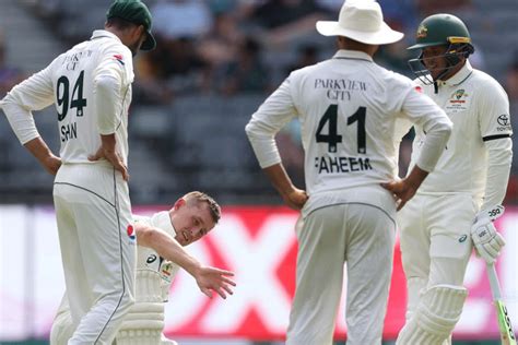 Australia Vs Pakistan Test Series Finger Healed Marnus Labuschagne