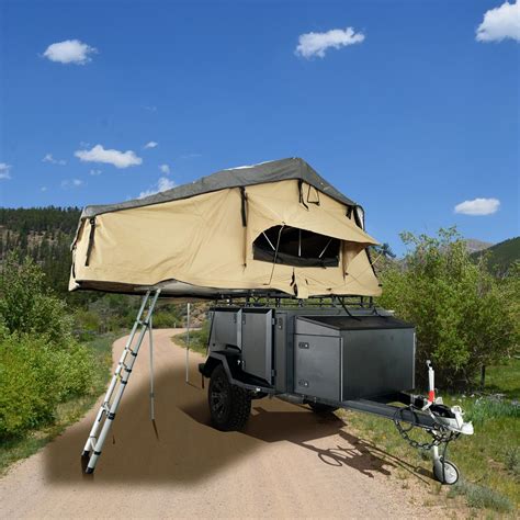 Kinlife Factory Price Rv Mini Camping Trailer With External