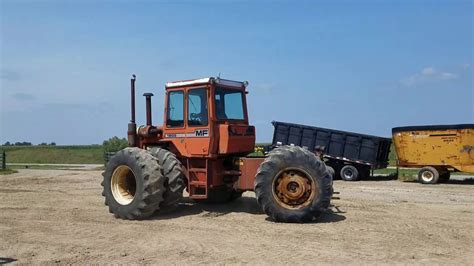 1974 Massey Ferguson 1805 4wd Tractor Bigiron Auctions Sells October 4 2017 Dc5950 Youtube