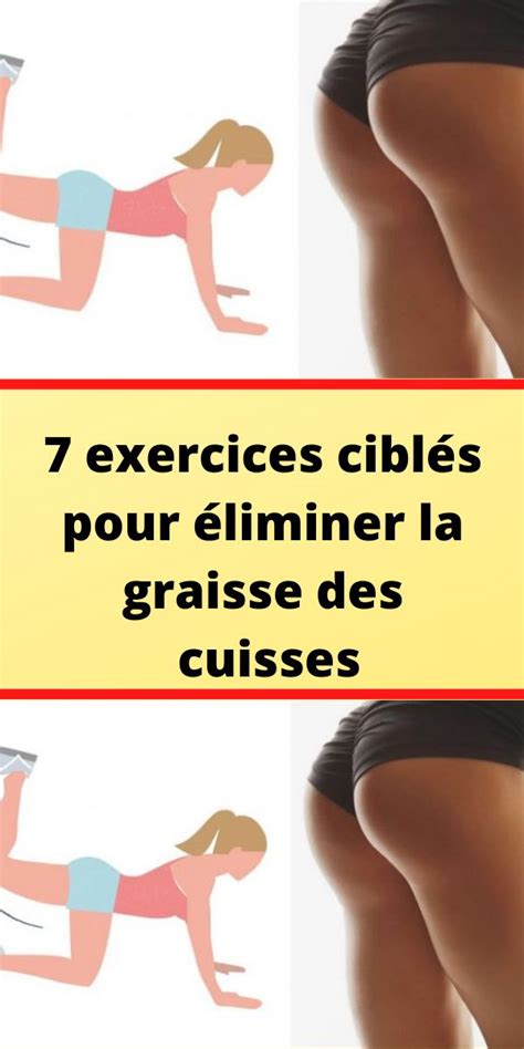 Exercices Cibl S Pour Liminer La Graisse Des Cuisses Graisse Des