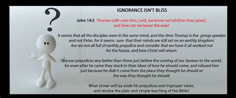 Ignorance Isn T Bliss John 14 Disciple Ignore Bliss Lock Mindfulness Consciousness