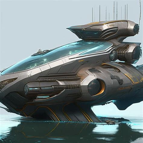 Futuristic fishing boat by Pickgameru on DeviantArt