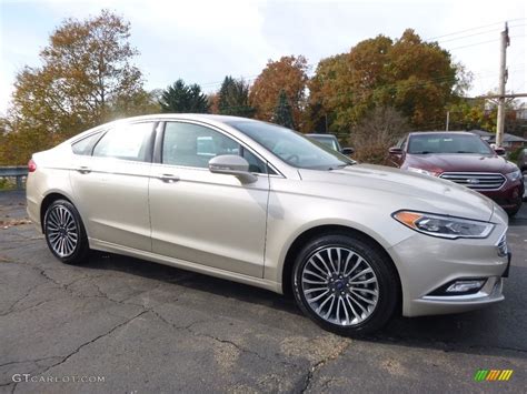 2017 White Gold Ford Fusion Se Awd 116757363 Photo 3 Car Color Galleries