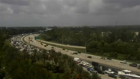 Major Crash On I 95 In Miami Dade Shuts Down All Northbound Lanes