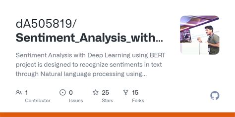 Github Da505819 Sentiment Analysis With Deep Learning Using Bert Sentiment Analysis With Deep