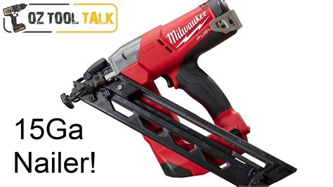 Milwaukee Fuel G Nail Gun M Cn Ga Nailer Youtube