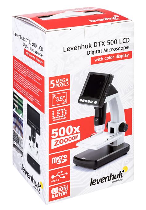 Microscopio Digitale Levenhuk Dtx Lcd Ottica Moreno