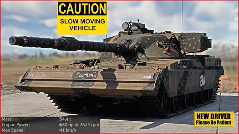 So Slow Its The Perfect Tank For Novice Drivers Chieftain Mk Youtube