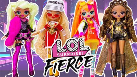 Lol Omg Fierce Dolls Full Unboxing Royal Bee Neonlicious Lady Diva