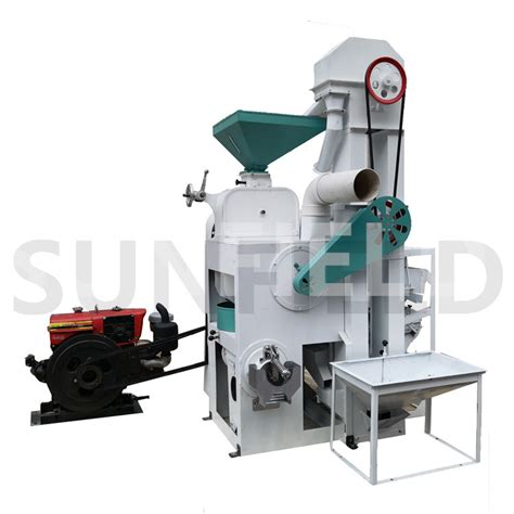 Rice Processing Price Rice Whitener Rice Mill Machine Grain Processing