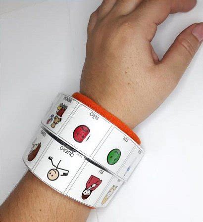 Pulseira De Comunica O Alternativa Loja Da Academia Do Autismo