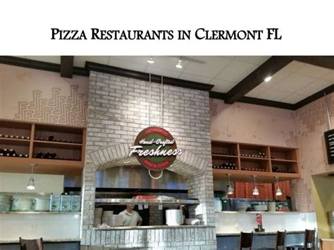 Pizza Restaurants in Clermont FL