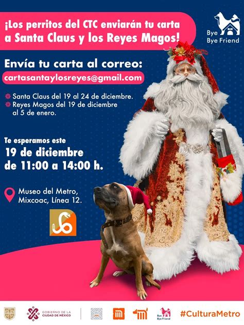 Cómo Hacer Que Los Perritos Del Metro Cdmx Entreguen Tu Carta A Los Reyes Magos Y Santa Claus