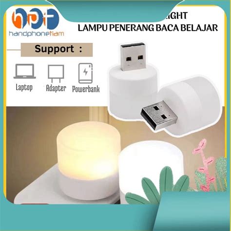 Jual Lampu LED Mini Usb Light Portable Penerangan Tidur Belajar