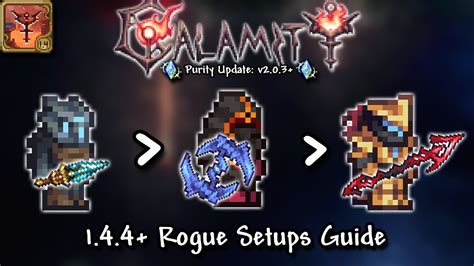 Calamity Rogue Class Loadouts Guide Hellish Harbour V2 0 3 YouTube