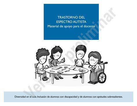 8 Autismo TRASTORNO DEL ESPECTRO AUTISTA Material De Apoyo Para El