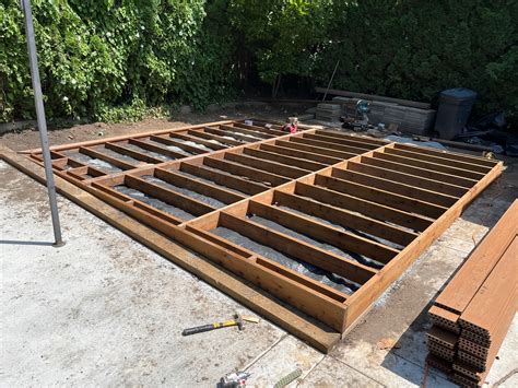 16×16 composite deck