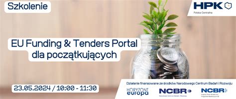 Szkolenie online EU Funding Tenders Portal dla początkujących