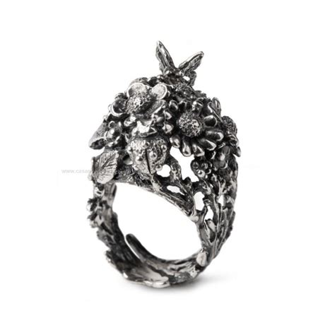 Anello Donna ISOLA BELLA Nude 20001052 Argento 925 Argento Brunito Gioielleria Casano