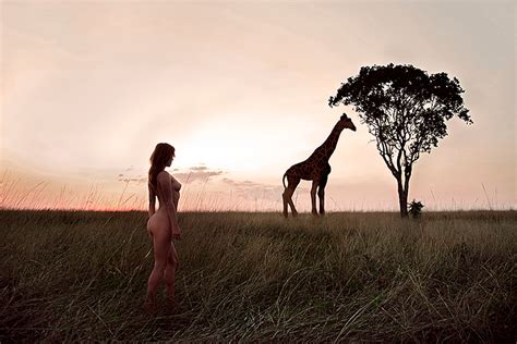 This Belgian Beauty Got Naked In The Congo To Raise Awareness For