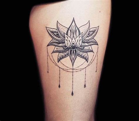 Id Es De Tatouage Fleur De Lotus Et Son Symbolisme