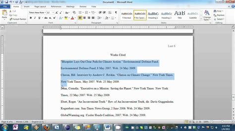 How To Include Word Count In Mla Format