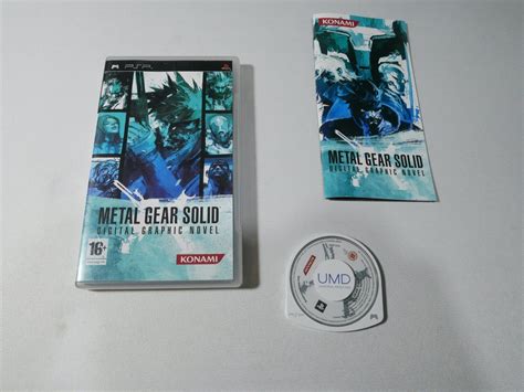 Metal Gear Solid Digital Graphic Novel Psp Prix Photo Pr Sentation