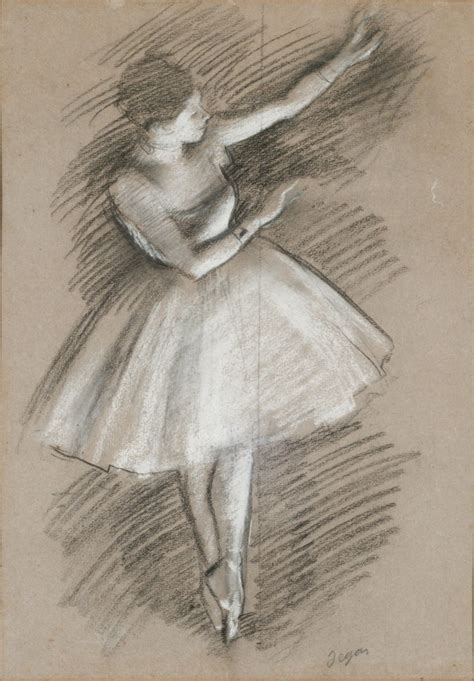 Escultura De Bailarina De Edgar Degas