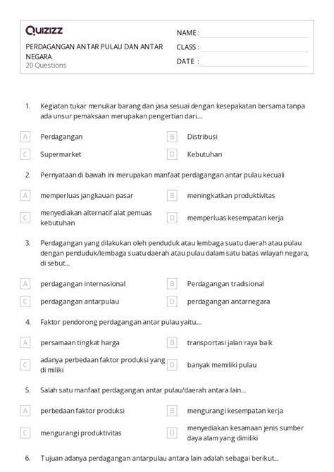 Lembar Kerja Mengurangi Uang Untuk Kelas Di Quizizz Gratis