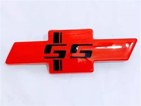 Emblema Parrilla Cheyenne Silverado Ss 92 98 Rojo MercadoLibre