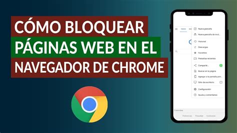 C Mo Bloquear P Ginas Web En El Navegador Google Chrome Youtube