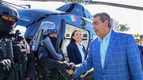 Gobierno de Puebla reactiva helicópteros para Salud Seguridad y PC